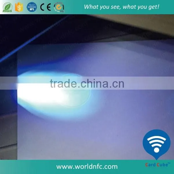 Customize Logo Watermark Security Plastic ID Card