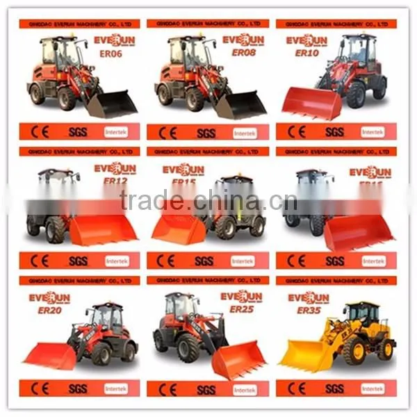 Everun 0.6ton Hydrostatic drive mini front end wheel loader