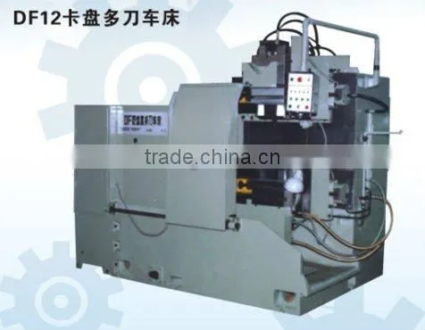 DF12 Chuck Hydraulic Multicutter Semi Automatic Lathe