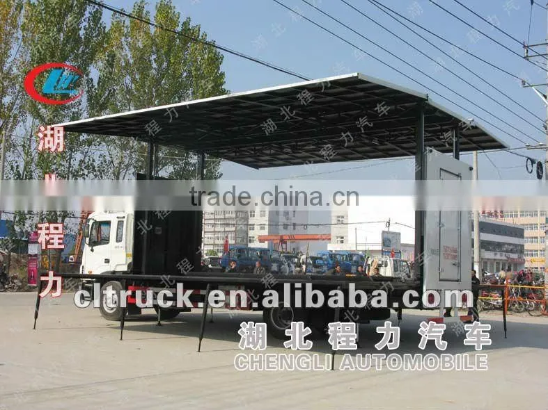 JAC 4*2 mobile stage trucks for sale
