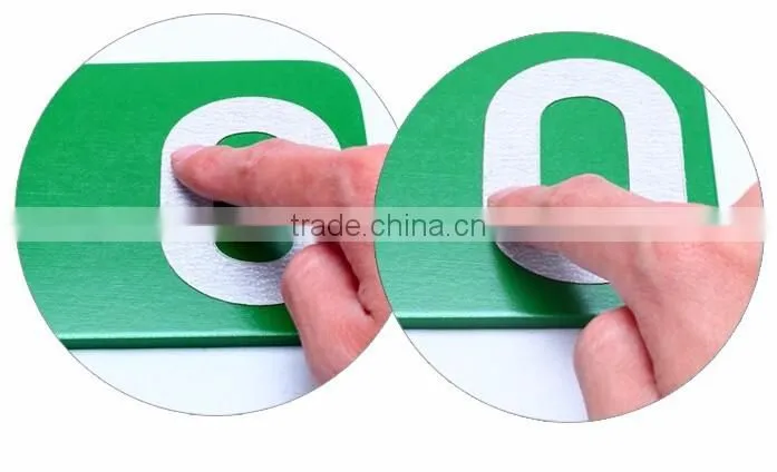 High quality Wooden educational toys children montessori set digital learning board Math Sandpaper Number with Box