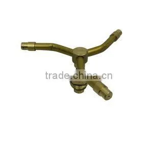 Three way rotating micro mist irrigation nozzle