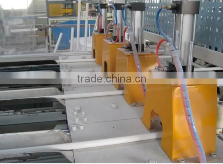 New Design CPVC UPVC four cavity water supply pipe making extrusion price/four cavity water flow pip pvc making production line
