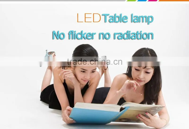 Led desk light with dimmable 8W