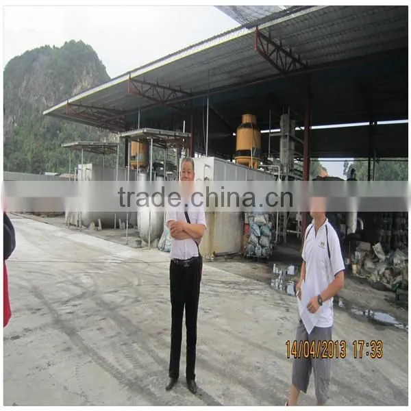 Twin style waste plastic and tire recycling machines getting pyrolysis oil 20ton per day