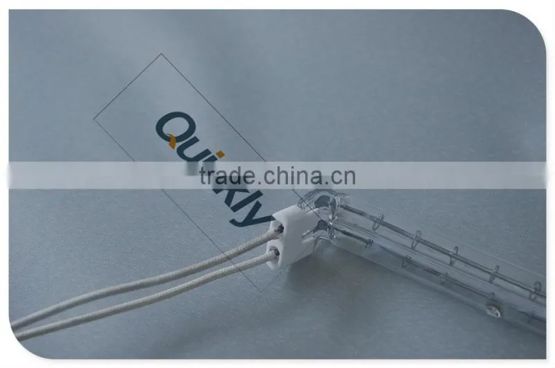Transparent shortwave twin tubes