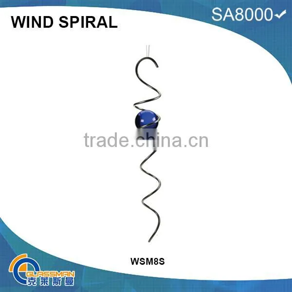 WSMG8,beautiful hanging garden decoration wind spiral