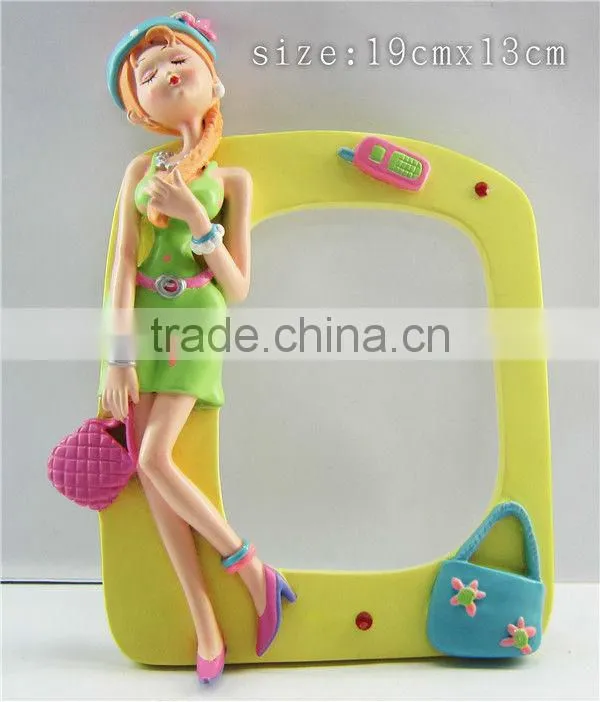 Fashional modern photo frames, resin frame