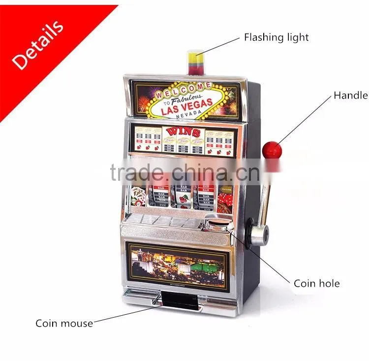 Creative Slot Machine Design Funny Money Box, Household Lucky Slot Machine Decorative Gift Piggy Bank For Wholesale