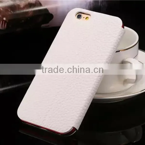 Anti-dust Classics Durable Flip PU Leather Mobile Phone Case For iPhone6