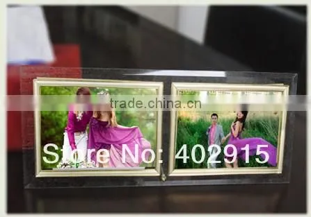 Supply fashion Crystal glass photo frame