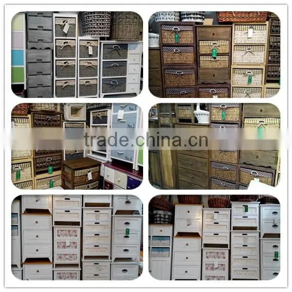 Small Window Table Wooden Dresser White Color Mini Dresser European Style Wood Makeup Table With Mirror 60*30*35cm T15-523C