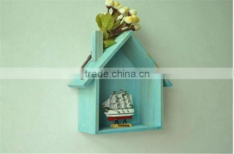 wooden painted house crafts cute wedding gift
