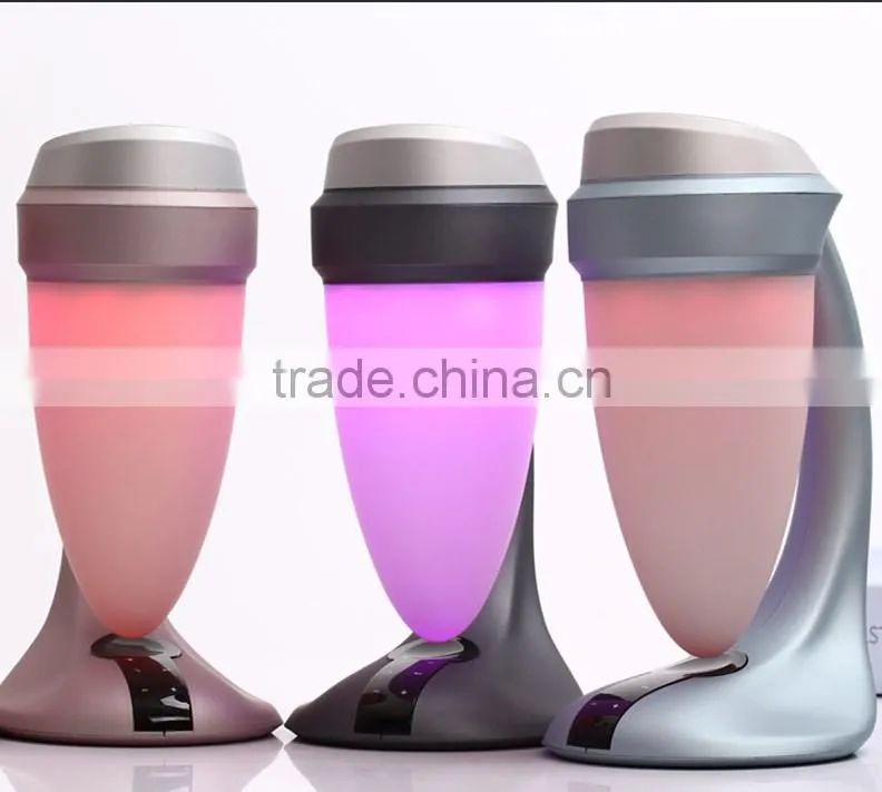 Top selling products wireless big colorful power bank FM bluetooth with led light