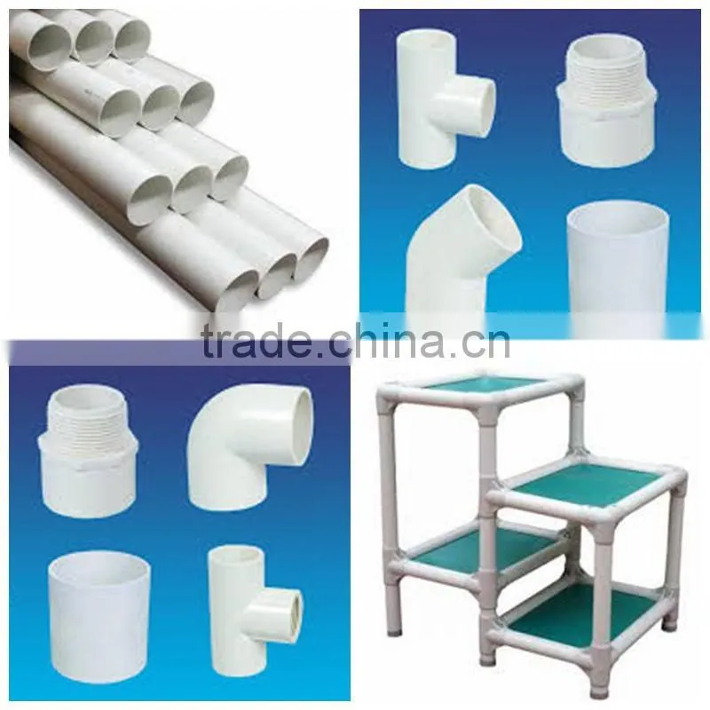 2017 most popular raw material of pvc pipes