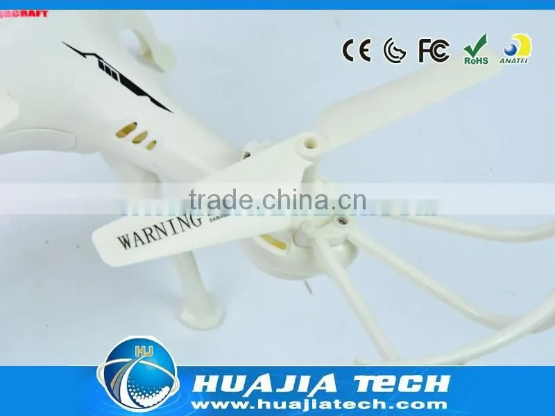 Manufacturer 2.4G 4.5CH remote control 6-axis aircraft helicopter UFO drone Gyro with camera White