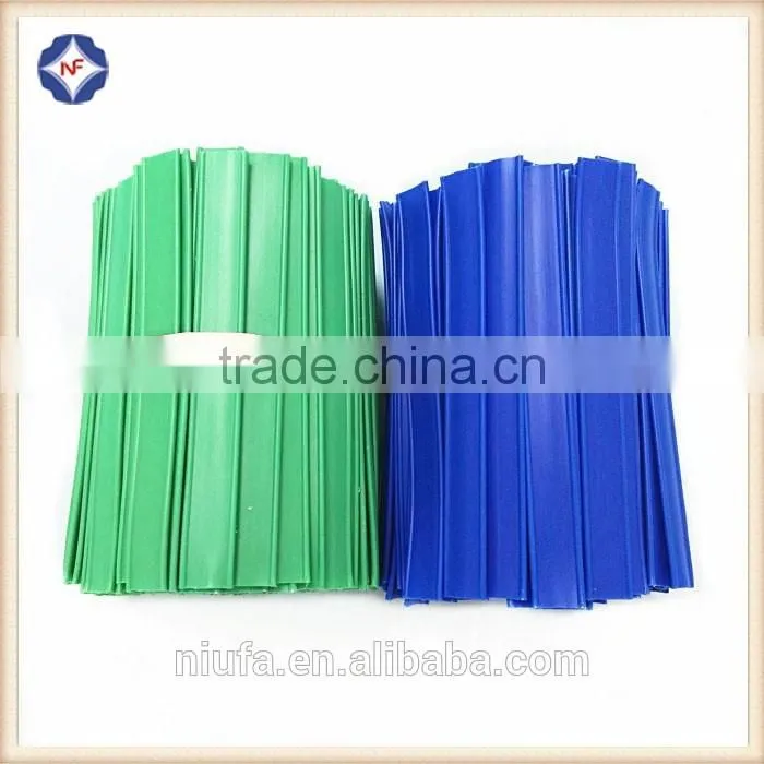 Manufacturer Supply plastic bread clips/twist ties with double metal wire
