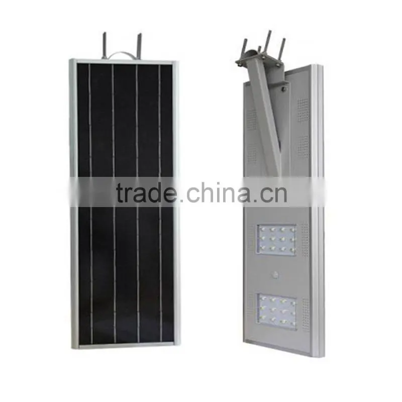 5M 6MGarden integrated Solar LED street light all in one factory price