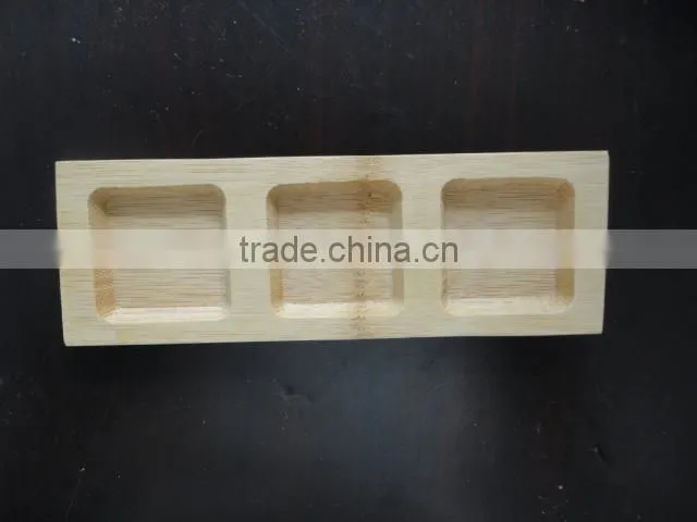 2016 Fashion bamboo plate for sushi
