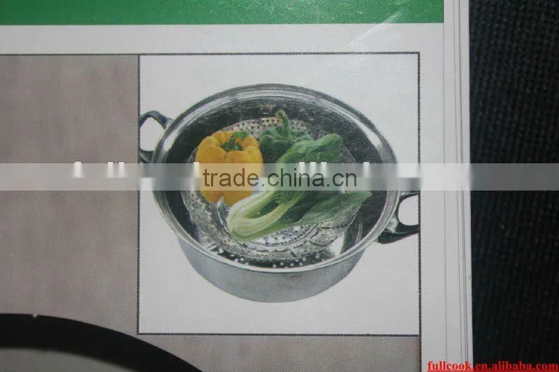 STAINLESS STEEL ADJUSTABLE STEAMER BASKET