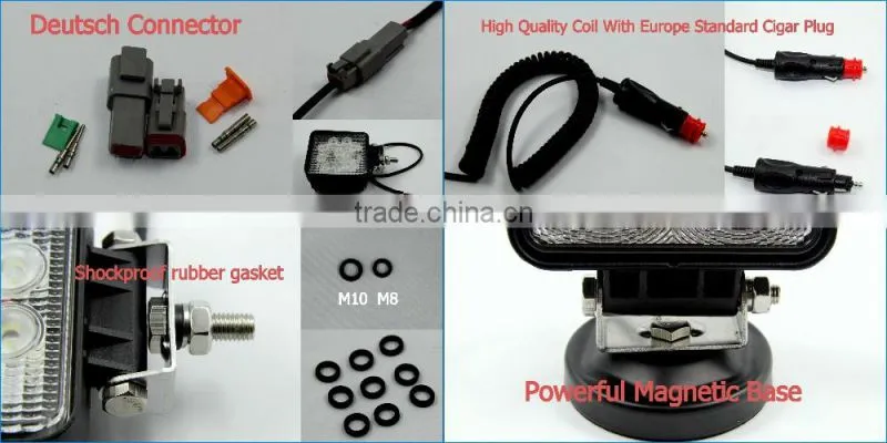 Red Zone Danger Area Warning Light Led Forklift Safety Light
