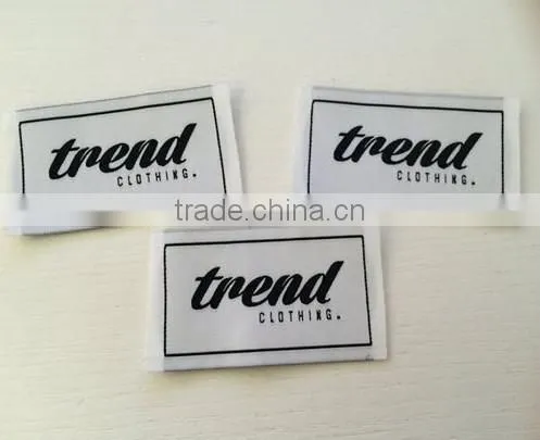 Cheap Laser Cutting Custom Woven Patch for Clothes