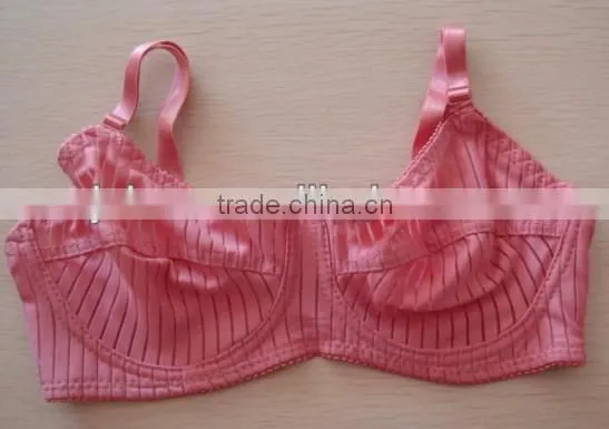 js-904 pink & red color no pad bra in stock