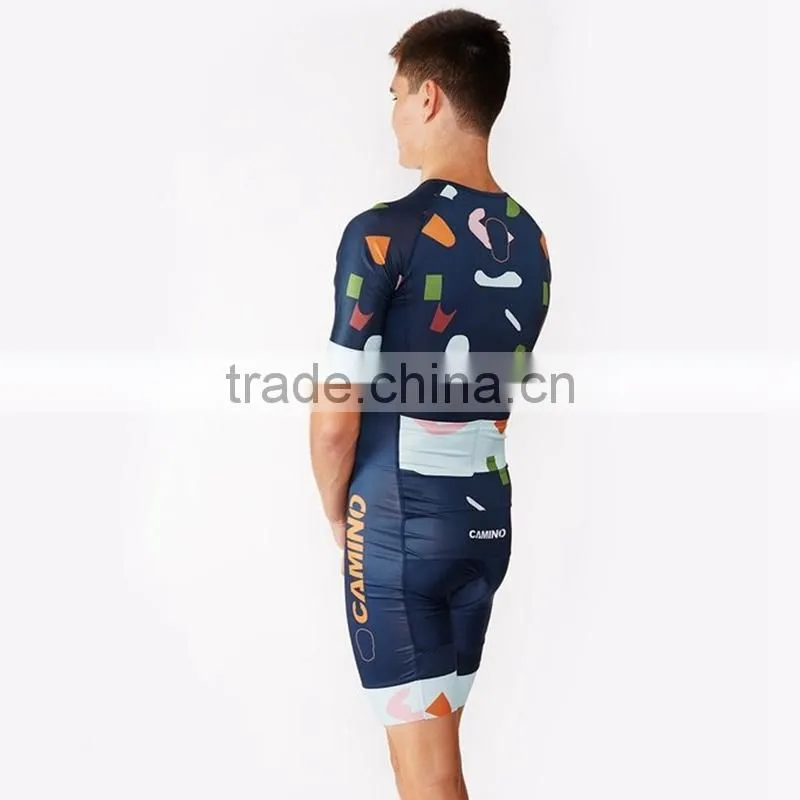 Specialized comfortable and quick dry one piece triathlon clothing/kits