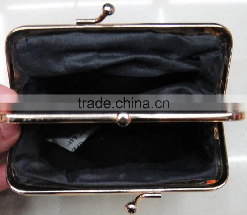 Fashion hot cheap sheep skin leather pouch