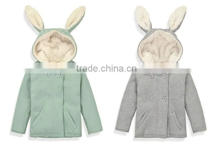New 2016 Girls Outerwear Children Warm Coat Kids Baby JacketCC in Jiangxi