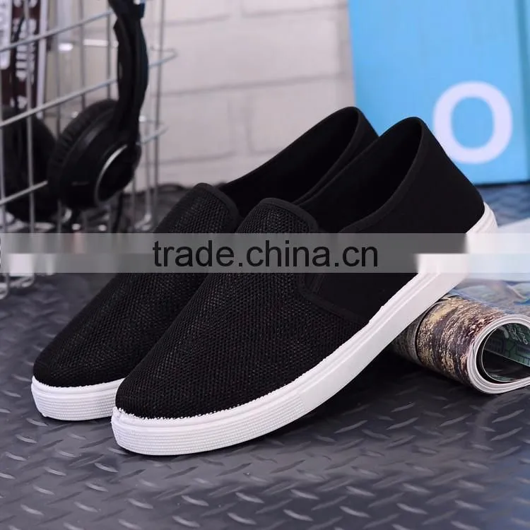 Hot selling lastest comfortable slip-on mesh men shoes casual sneakers