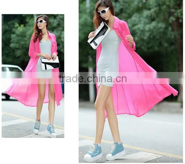 MOQ 1pc free size good quality with cheap price solid long sleeve women t shirt wholesale china,t shirt cardigan