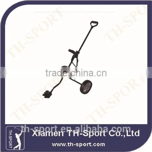 Black Steel Push Golf Trolley Korea