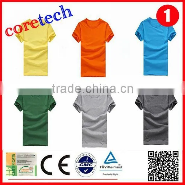 plain o-neck slim fit blank t-shirt factory