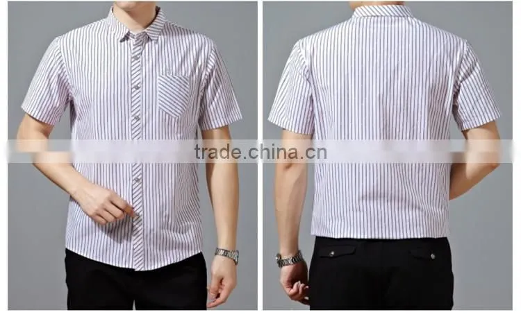 2016 fancy design men shirt famous brand printing shirt slim fit