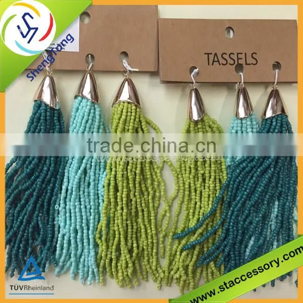 high quality wholesale car tassel/colorful car tassel