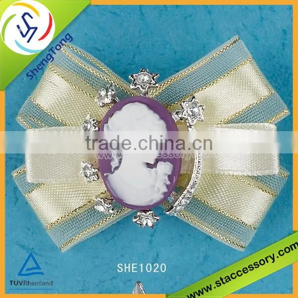 2015 high quality fabric brooch