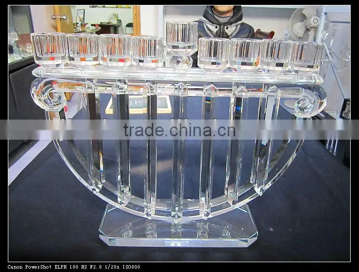 Good K5 Crystal home decoration crystal candle holder