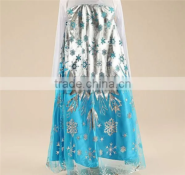 High quality Frozenparty dresses for girls,girl's birthday dresses
