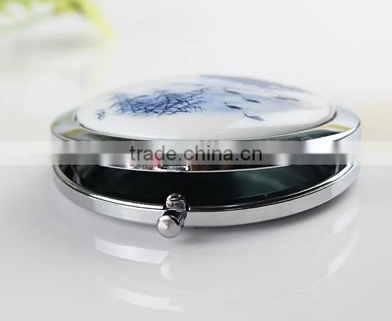 Factory Supply Low-Cost Promotions Small Mirrors Souvenir Pocket Mirror,Cosmetic Mirror / Pocket Mirror / Compact Make Up Mirror