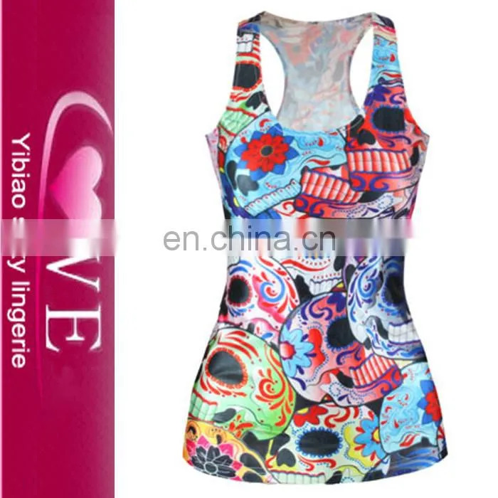 casual design daily wear for hot girls sublimation tops of tank top women fitness