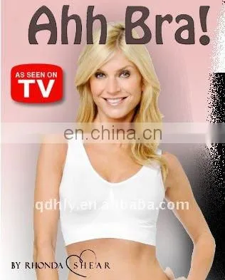 Hot selling girl seamless AHH bra sexy sports bra