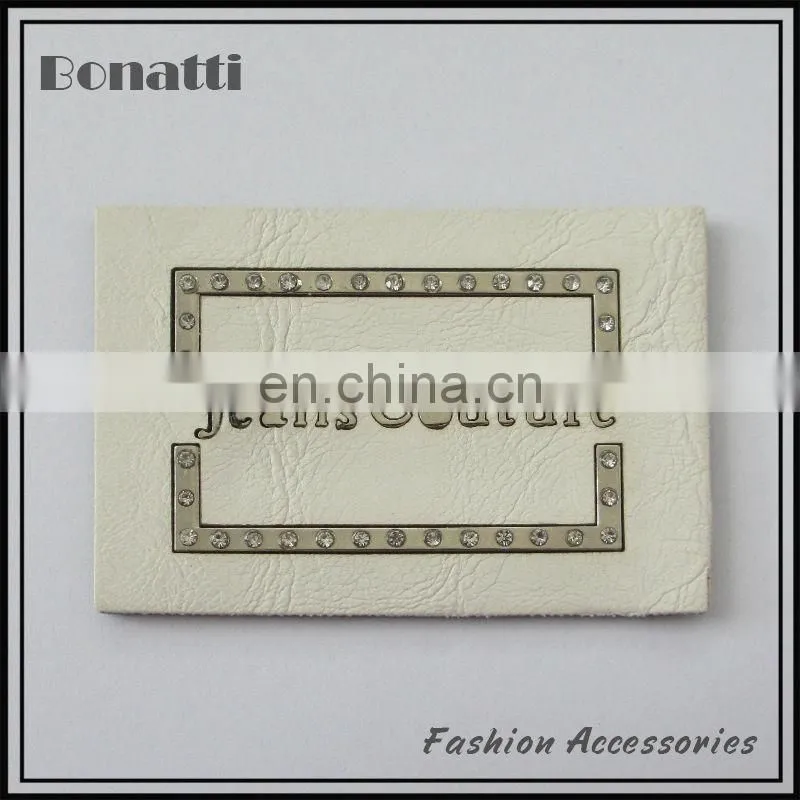 garment leather label for jeans