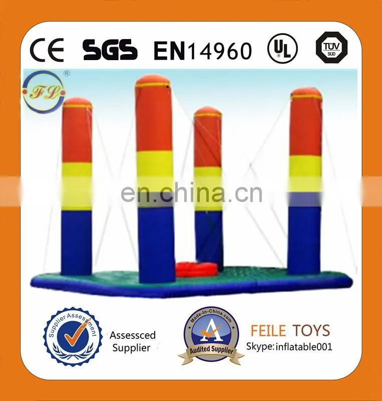 2014 most popular four inflatable bungee /bungee jumping for sale
