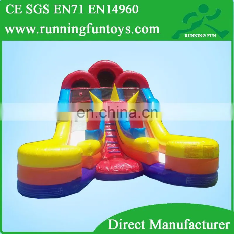 inflatable sports slide,inflatable sliding board, inflatable slip slide for sale RF70