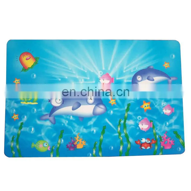 beautiful offset printing top quality pp micro placemat