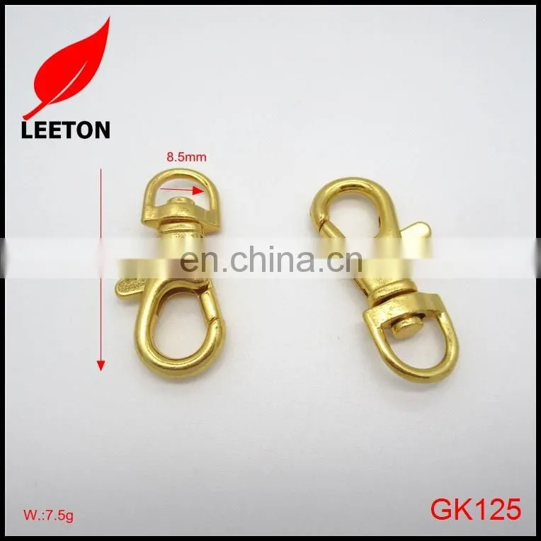 Factory supply small gold purse metal snap hook