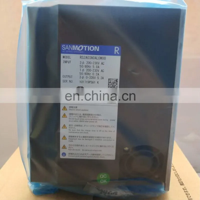 WholeNew Original Sanyo Denki AC Servo Drive RS2A03A0AL0W00