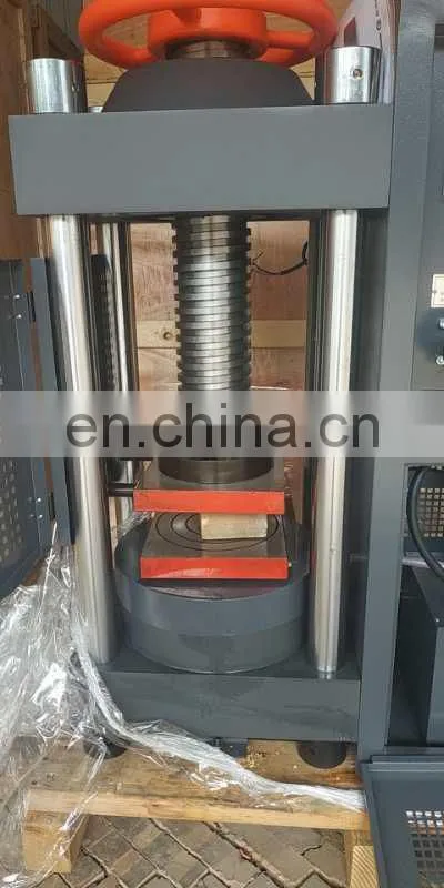 cement block compression testing machine /compressive test equipment for concrete and brick