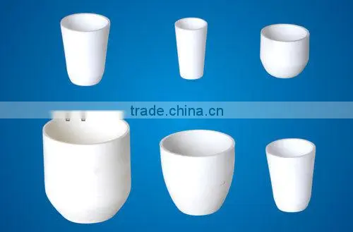 High Zirconia/Alumina Ceramic Crucible